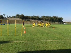 Treino seleção iraquiana