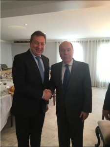 Jalal Chaia e Ministro Mauro Vieira