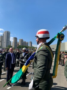 O evento ocorreu no Quartel-General Integrado em São Paulo.